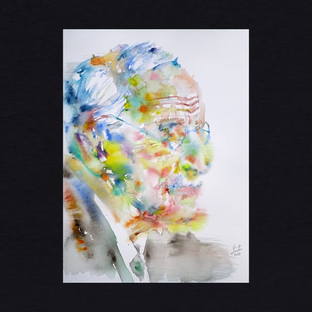 CARL JUNG - watercolor portrait .2 by lautir